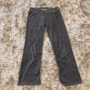 Juicy Couture Gray Velvet Sweatpants Size XS